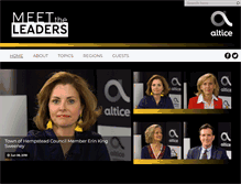 Tablet Screenshot of meettheleaders.com